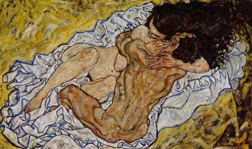 The Embrace II (1917), Egon Schiele
